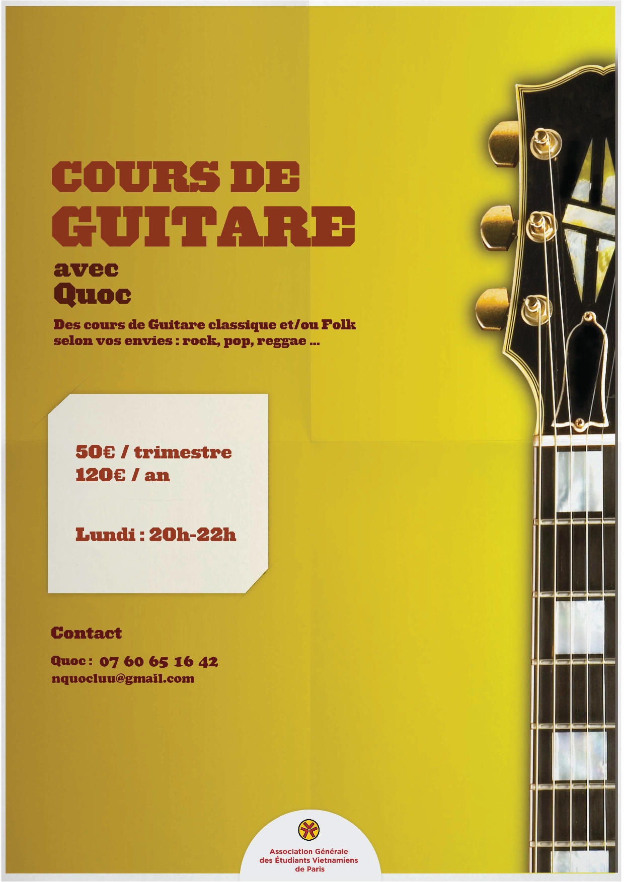 AGEVP Guitare 2012