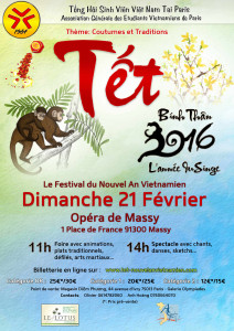 Affiche du Têt 2016 de l'AGEVP